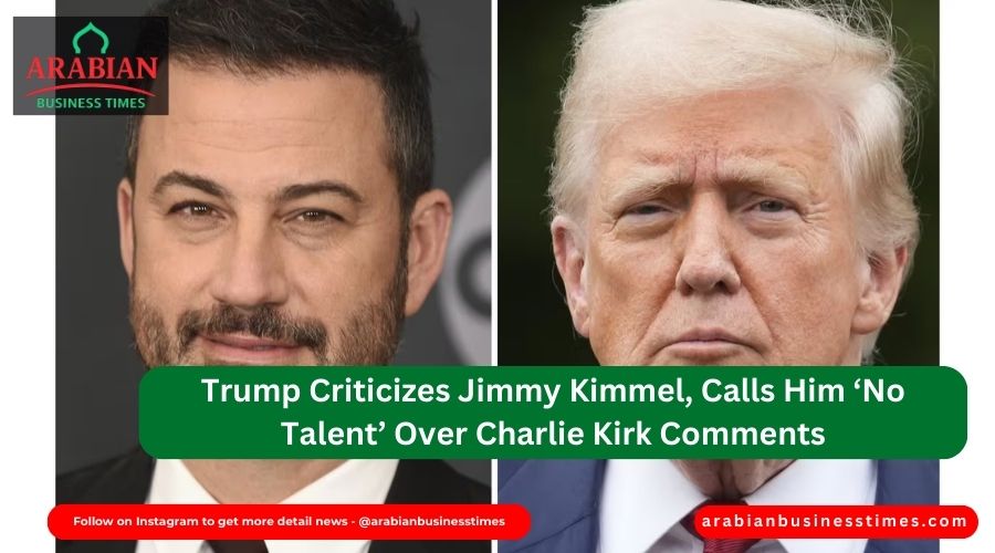 Trump Criticizes Jimmy Kimmel, Calls Him ‘No Talent’ Over Charlie Kirk Comments